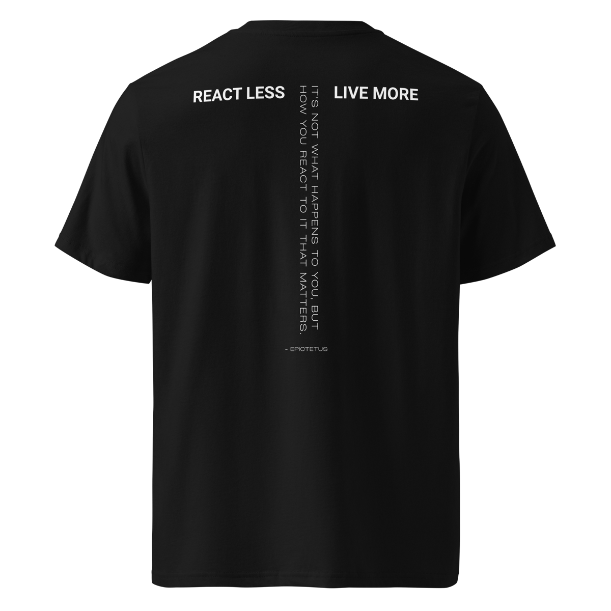 React Less, Live More